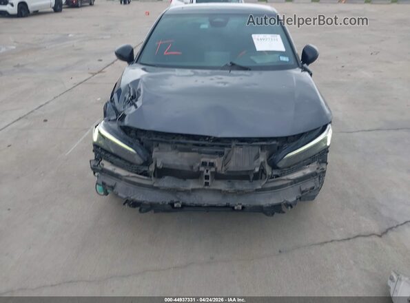 2HGFE2F59NH548934 2022 HONDA CIVIC Gray ხელსაწყოთა პანელის ხედი