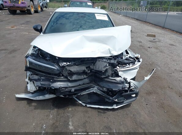 2HGFE2F59NH549551 2022 HONDA CIVIC White Դիմացի տեսք