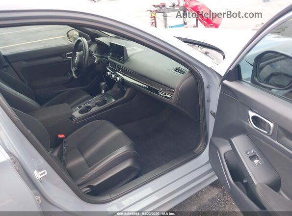 2HGFE2F59NH569010 2022 HONDA CIVIC Gray Widok wnętrza z przodu