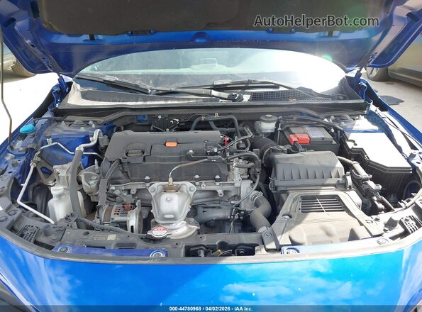 2HGFE2F59NH599737 2022 HONDA CIVIC Blue Widok z tyłu