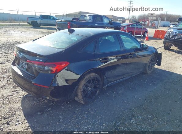 2HGFE2F59PH512521 2023 HONDA CIVIC Black უკანა მარჯვენა