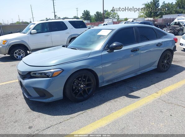 2HGFE2F59PH556860 2023 HONDA CIVIC Gray Vista tres cuartos delantera izquierda