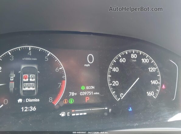 2HGFE2F59PH556860 2023 HONDA CIVIC Gray Vista de los asientos traseros