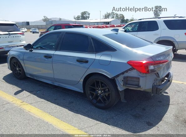 2HGFE2F59PH556860 2023 HONDA CIVIC Gray Trasero izquierdo