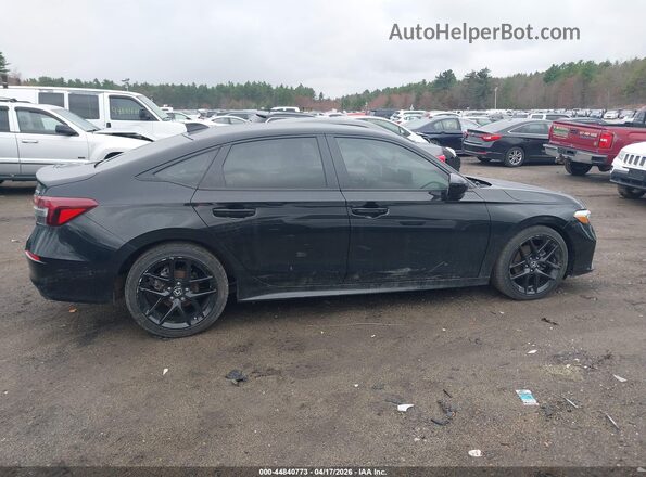 2HGFE2F59SH534849 2025 HONDA CIVIC Black Vista interior trasera