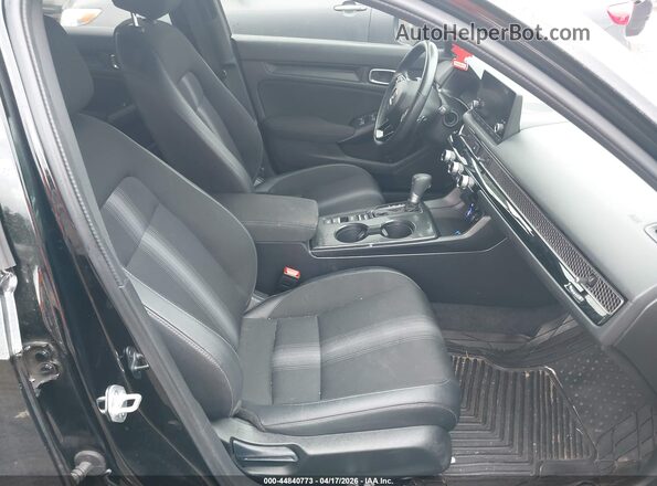 2HGFE2F59SH534849 2025 HONDA CIVIC Black Vista interior delantera