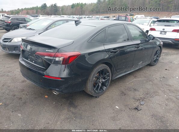 2HGFE2F59SH534849 2025 HONDA CIVIC Black Trasero derecho
