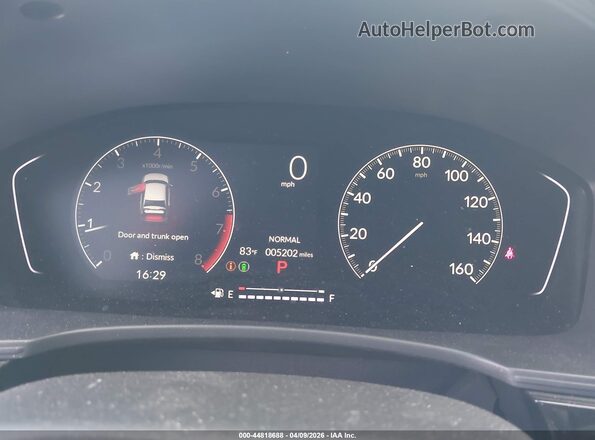 2HGFE2F59TH544461 2026 HONDA CIVIC Gray 