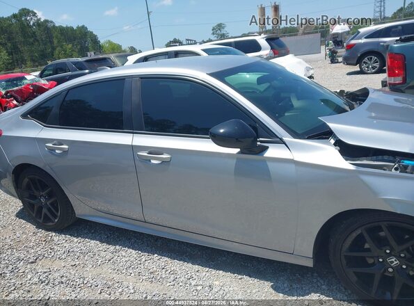 2HGFE2F5XNH557836 2022 HONDA CIVIC Silver Սալոնի հետևի տեսք