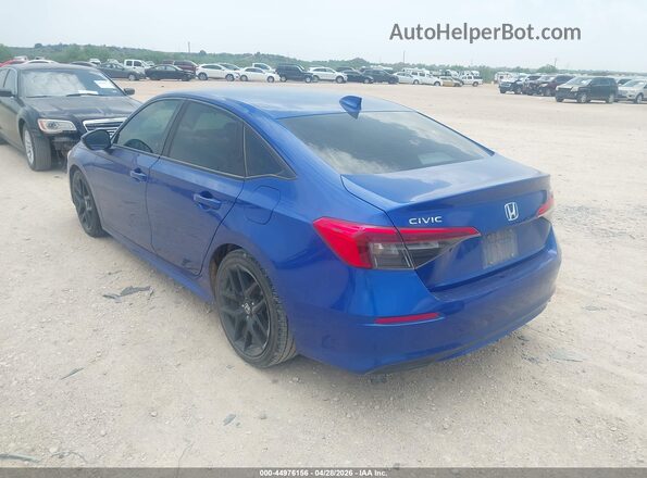 2HGFE2F5XPH503942 2023 HONDA CIVIC Blue Задня ліва чверть