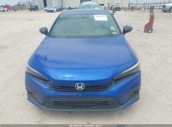 2HGFE2F5XPH503942 2023 HONDA CIVIC Blue Вид спереду