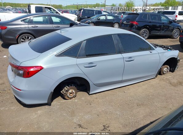 2HGFE2F5XRH506925 2024 HONDA CIVIC Blue Вид щитка приладів