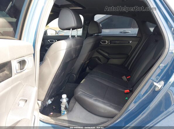 2HGFE4F80SH345366 2025 HONDA CIVIC Blue Vista de la etiqueta del VIN