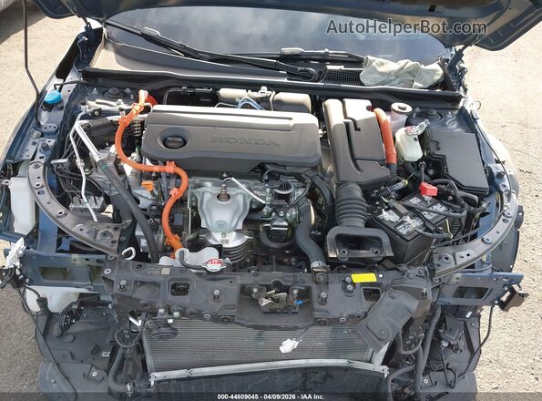 2HGFE4F80SH345366 2025 HONDA CIVIC Blue Vista trasera