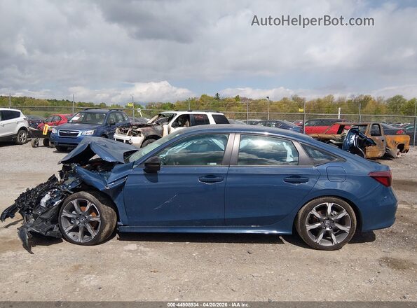2HGFE4F81TH329422 2026 HONDA CIVIC Blue 360 interior view