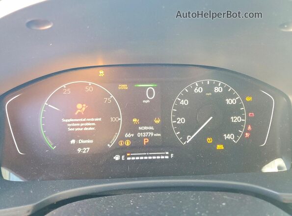 2HGFE4F82TH312094 2026 HONDA CIVIC Gray Vista del cuadro de instrumentos