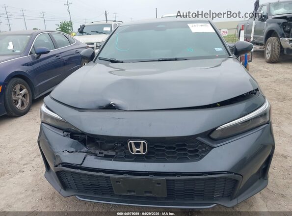 2HGFE4F83SH324382 2025 HONDA CIVIC Gray ხელსაწყოთა პანელის ხედი
