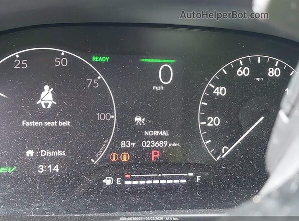 2HGFE4F86SH307690 2025 HONDA CIVIC HYBRID Gray 