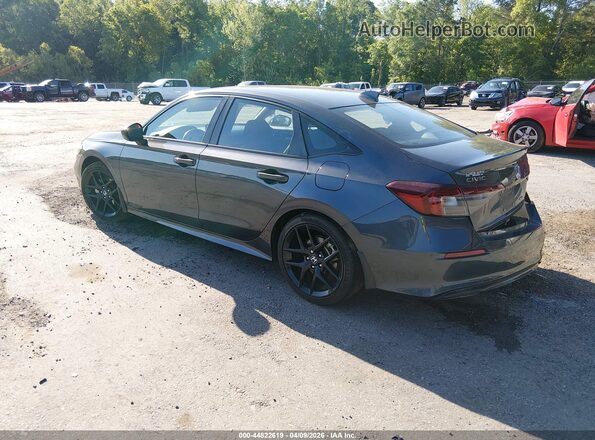 2HGFE4F86SH318026 2025 HONDA CIVIC HYBRID Gray Trasero izquierdo