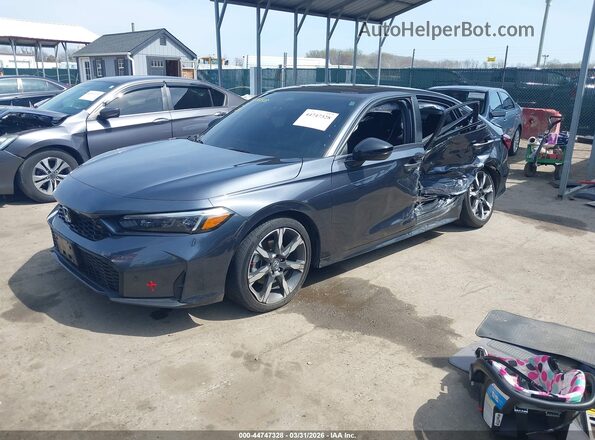 2HGFE4F86SH334775 2025 HONDA CIVIC Gray Przód lewy
