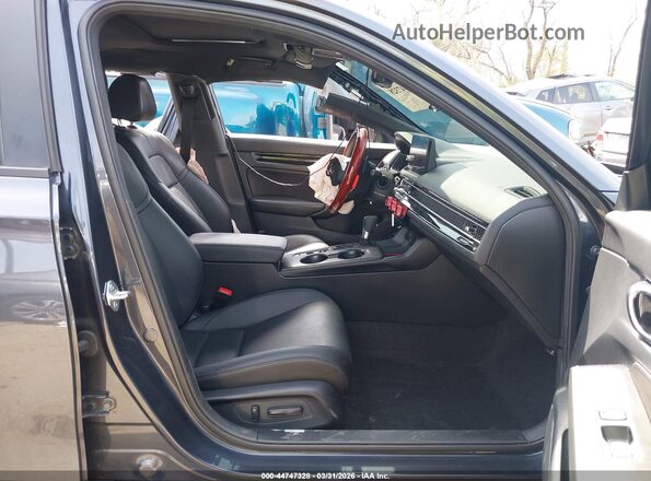 2HGFE4F86SH334775 2025 HONDA CIVIC Gray Widok wnętrza z przodu