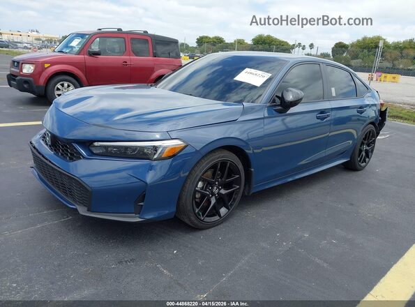 2HGFE4F87SH306435 2025 HONDA CIVIC Blue Front left