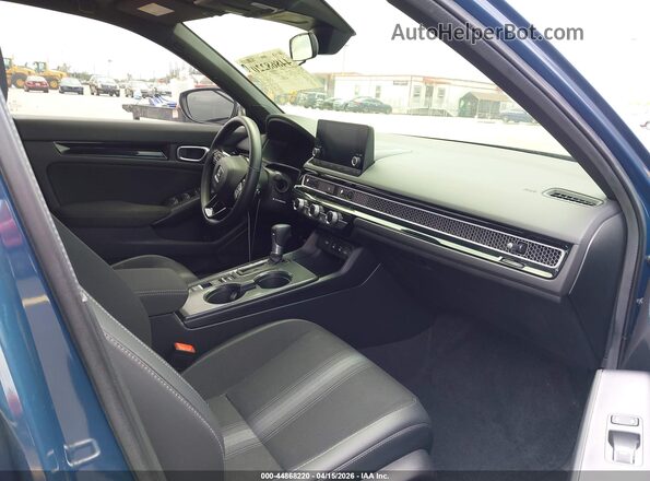 2HGFE4F87SH306435 2025 HONDA CIVIC Blue Front interior view