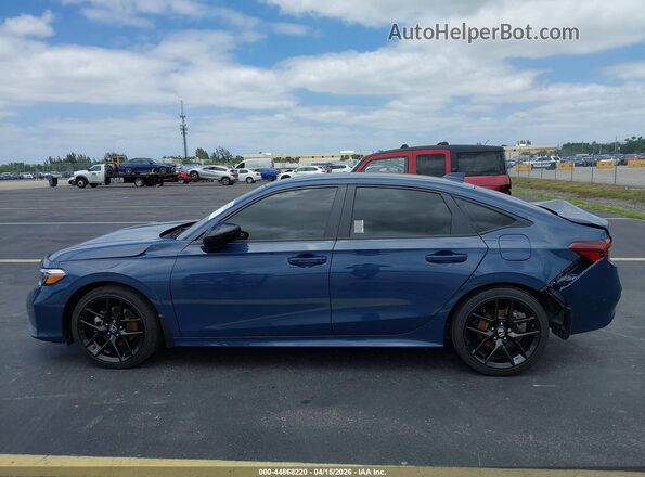 2HGFE4F87SH306435 2025 HONDA CIVIC Blue Rear interior view