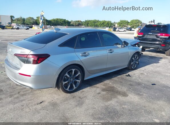 2HGFE4F87SH353576 2025 HONDA CIVIC Silver Rear right