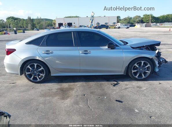 2HGFE4F87SH353576 2025 HONDA CIVIC Silver Rear interior view