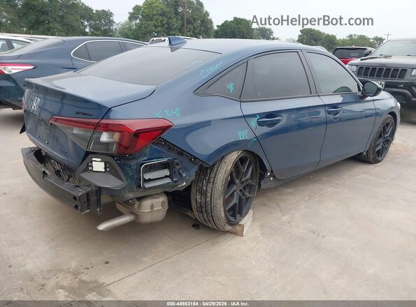 2HGFE4F89TH300623 2026 HONDA CIVIC HYBRID Blue Rear right
