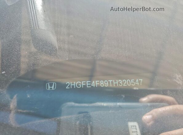2HGFE4F89TH320547 2026 HONDA CIVIC Gray 