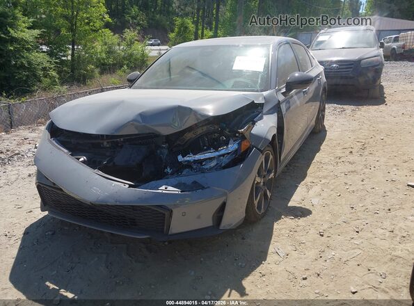2HGFE4F8XSH313752 2025 HONDA CIVIC HYBRID Gray Vista tres cuartos delantera izquierda