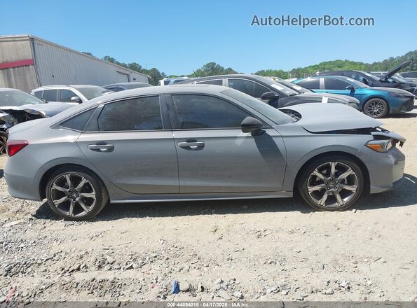 2HGFE4F8XSH313752 2025 HONDA CIVIC HYBRID Gray Vista interior trasera