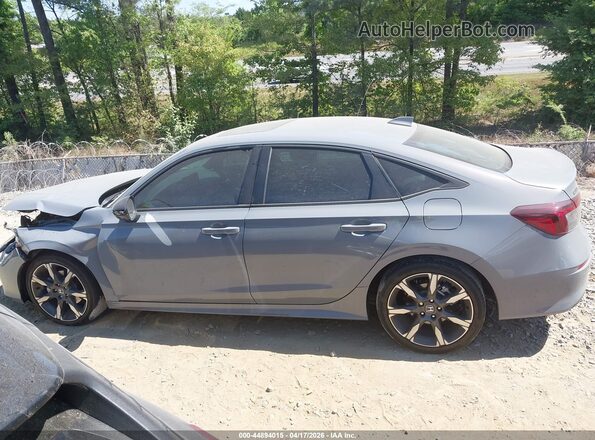 2HGFE4F8XSH313752 2025 HONDA CIVIC HYBRID Gray Vista interior de 360 grados