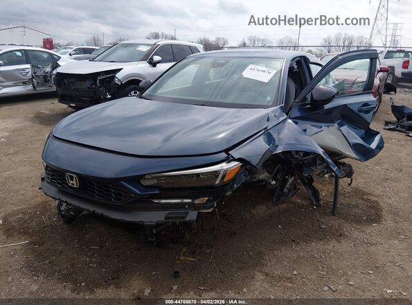 2HGFE4F8XSH337405 2025 HONDA CIVIC Blue Front left