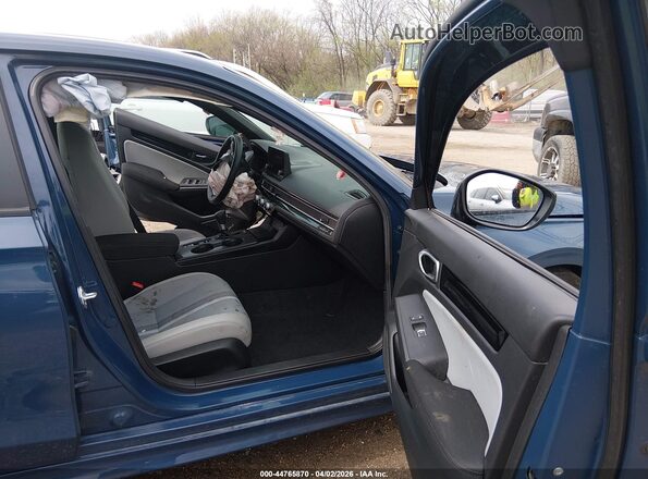 2HGFE4F8XSH337405 2025 HONDA CIVIC Blue Front interior view