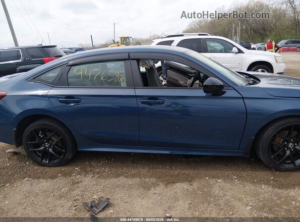 2HGFE4F8XSH337405 2025 HONDA CIVIC Blue Rear interior view