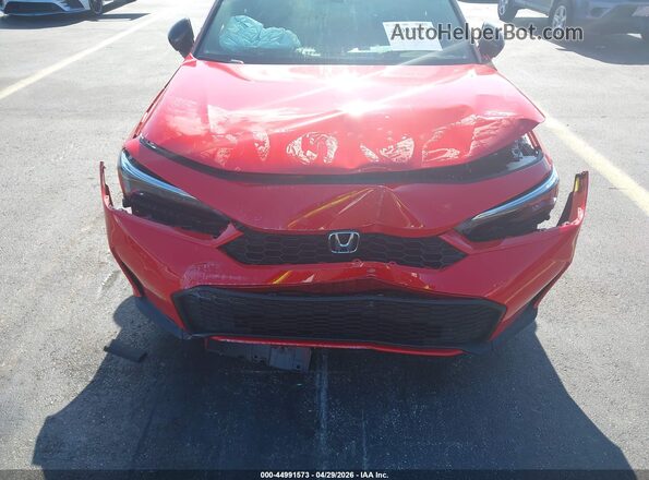 2HGFE4F8XTH319228 2026 HONDA CIVIC Red Դիմացի տեսք