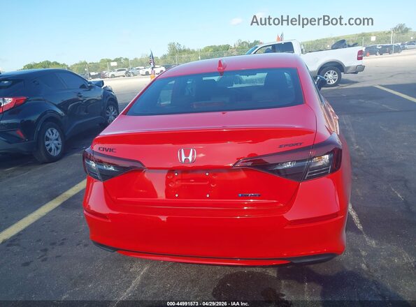 2HGFE4F8XTH319228 2026 HONDA CIVIC Red 