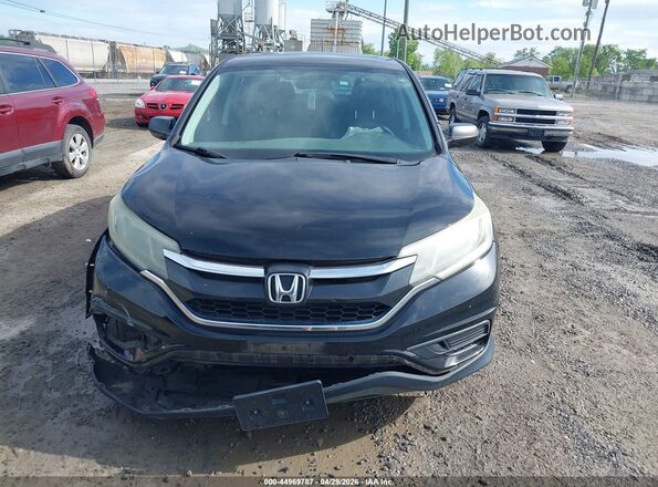 2HKRM3H33GH503515 2016 HONDA CR-V Black ხელსაწყოთა პანელის ხედი