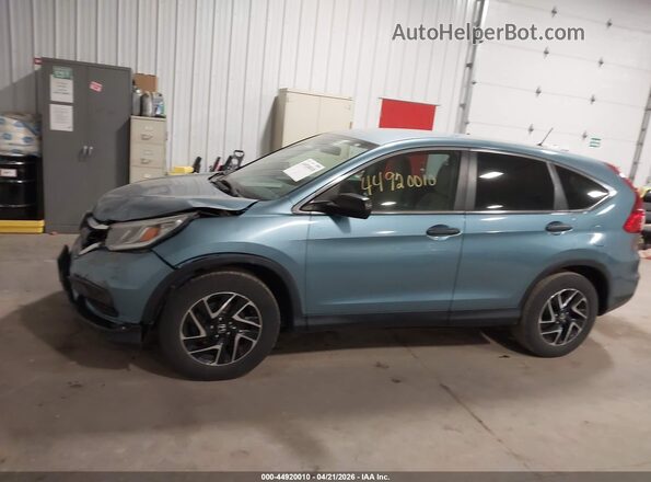 2HKRM3H49GH539749 2016 HONDA CR-V Blue Панорамний вид салону 360°