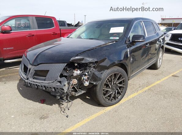 2LMHJ5AT9JBL01629 2018 LINCOLN MKT Черный Передняя левая четверть