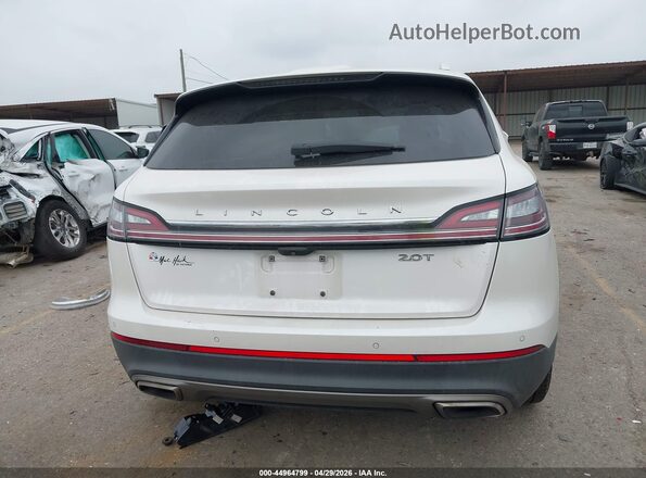 2LMPJ6K97KBL58949 2019 LINCOLN NAUTILUS White 