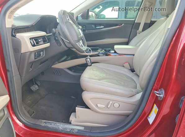 2LMPJ6K99MBL09092 2021 LINCOLN NAUTILUS Red წინა სალონის ხედი