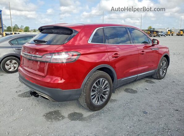 2LMPJ6K99MBL09092 2021 LINCOLN NAUTILUS Red უკანა მარჯვენა