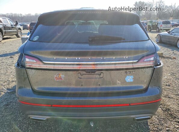 2LMPJ6L92KBL53589 2019 LINCOLN NAUTILUS Gray Widok z tyłu