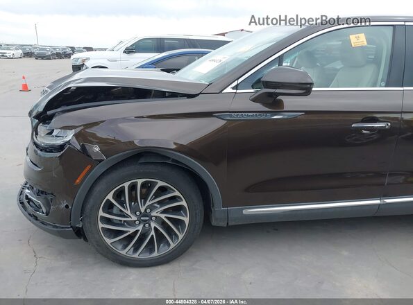 2LMPJ6L9XKBL23126 2019 LINCOLN NAUTILUS Brown 