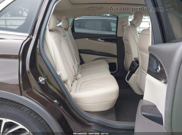2LMPJ6L9XKBL23126 2019 LINCOLN NAUTILUS Brown VIN კოდის სტიკერის ხედი