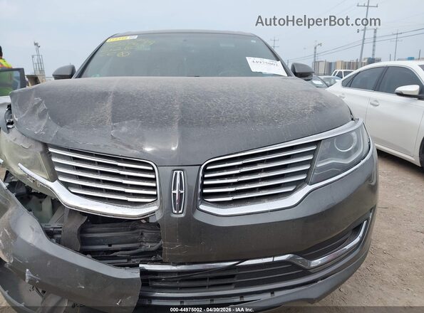 2LMPJ6LRXJBL12805 2018 LINCOLN MKX Gray ხელსაწყოთა პანელის ხედი
